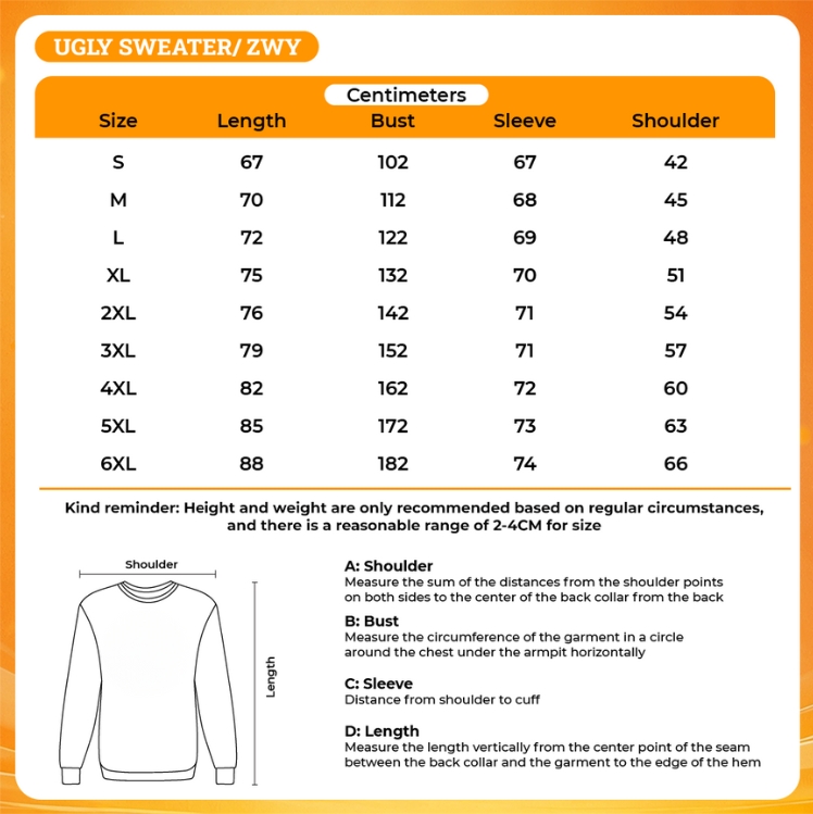 3D UGLY SWEATER - Ouran High School Host Club Merch