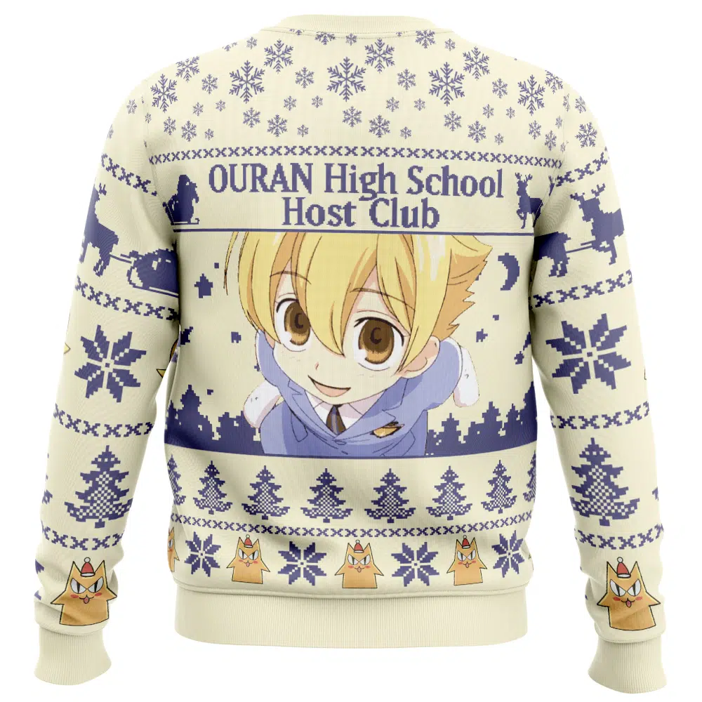 Santa How Much Do I Have To Pay You Ouran High School Host Club BACK - Ouran High School Host Club Merch